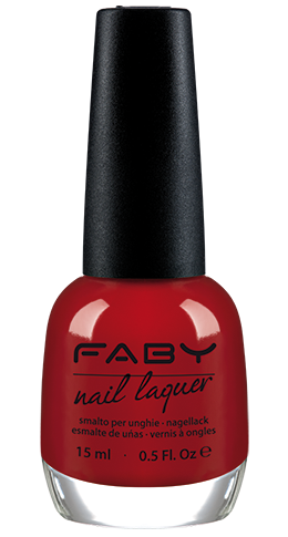 Лак для ногтей FABY "Red Carpet ", 15 мл 